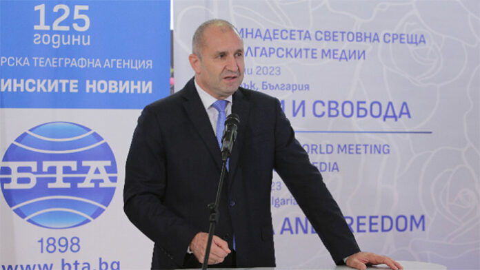 Румен Радев: Трябва да се гарантира независимо финансиране на обществените медии