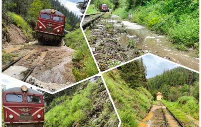 Зловещ дъжд с градушка се изсипа между Аврамово и Якоруда