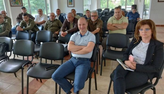 Горски служители участваха в обучение за гасене на пожари в горски територии