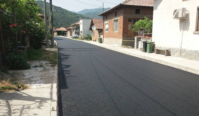Завърши ремонтът на ул. „Вардар“ в Кресна