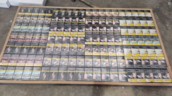 Откриха 35 800 кутии контрабандни цигари, замаскирани в мебели на МП Лесово