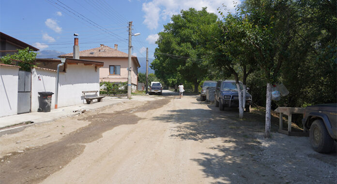 Улица „Седемнадесета“ в Горно Драглище - с нов водопровод