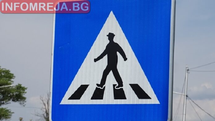 Жена блъсна пешеходка и избяга