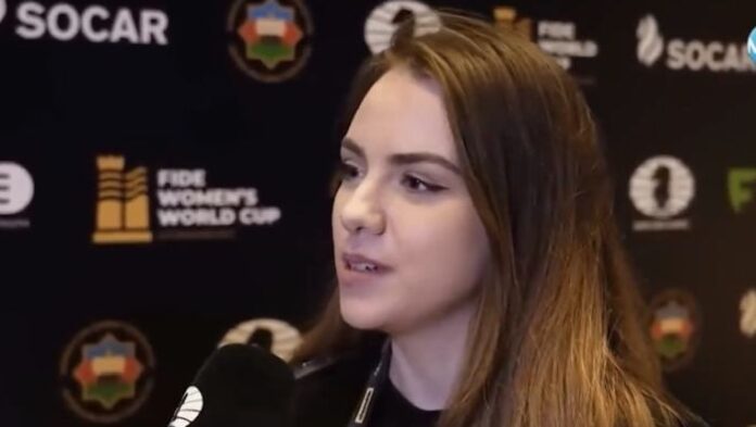 Нургюл Салимова направи реми в първата партия от финала за Световната купа