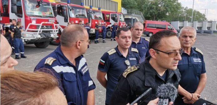 Гл. комисар Джартов изпрати българския модул за гасене на пожарите в Гърция