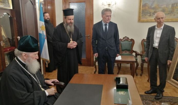 Патриарх Неофит се срещна с ректора на ЮЗУ