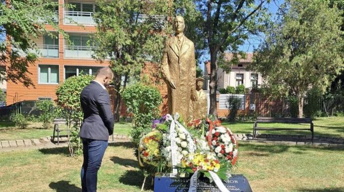 Депутатът от “Възраждане” Димчо Димчев - официален гост на откриването на паметника на Димитър Икономов