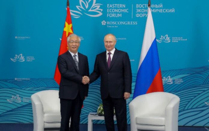 Путин се срещна с китайския вицепремиер Чжан Гоцин