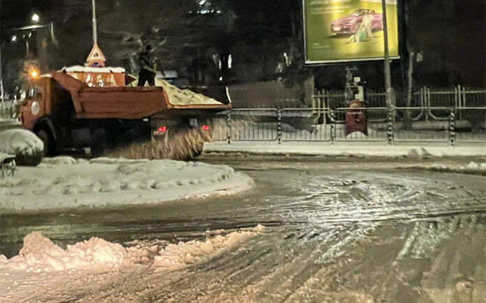 Основните улици в Благоевград - почистени, 6 села часове без ток
