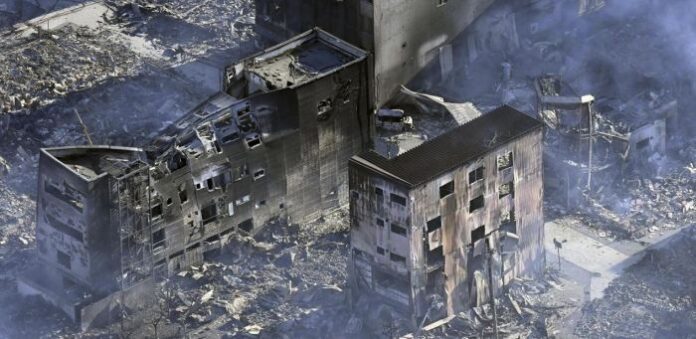 Земетресението в Япония е изместило земята