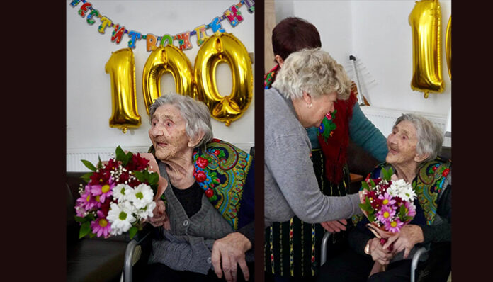 Надеждата стана на 100! Баба от Разлог празнува един век живот