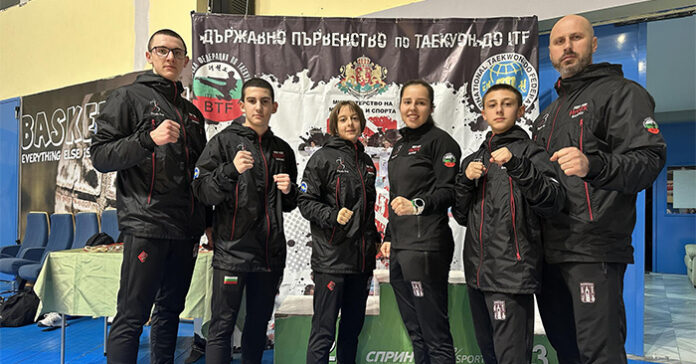 “Хоук - Банско” спечели три медала на Държавното първенство по таекуон-до ИТФ