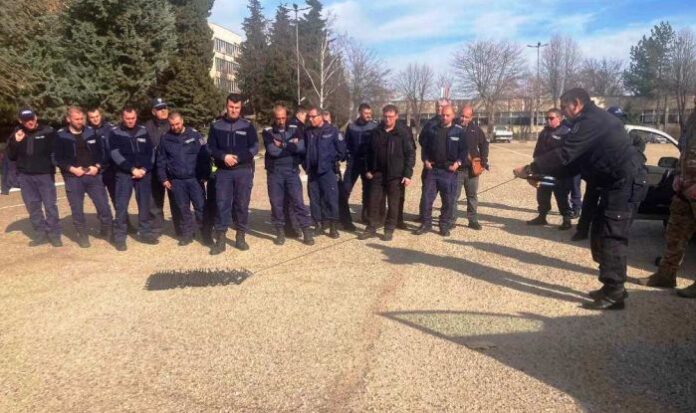 Обучение на полицейските служители в Пазарджик