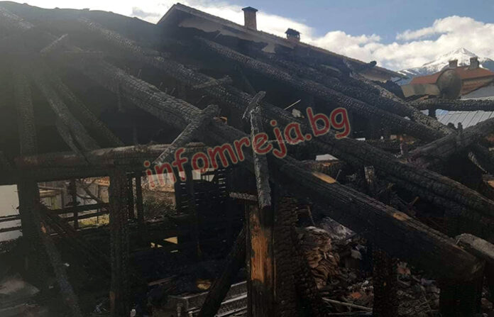 5 плевни е погълнал огънят в Банско