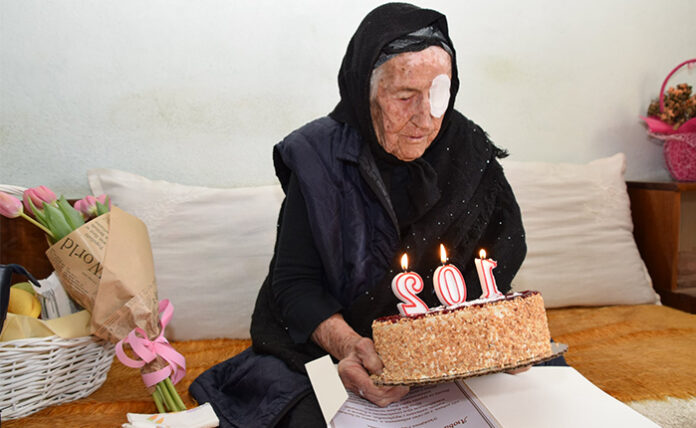 Баба Люба от с. Дамяница навърши 102 години