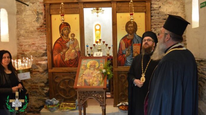 Белоградчишкият еп. Поликарп освети обновения храм в Сапарева баня