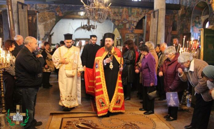 Белоградчишкият епископ Поликарп пристига в Кюстендил за преосвещена света Литургия
