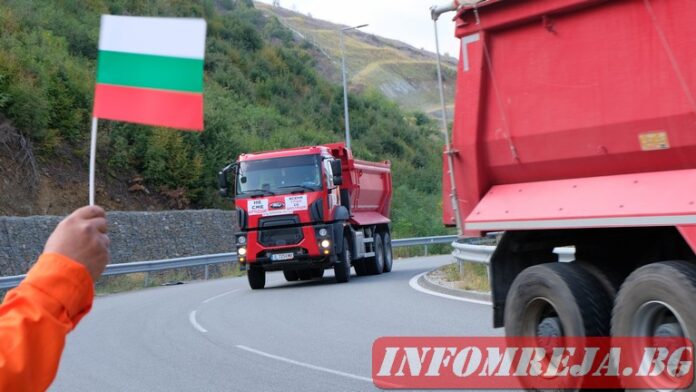 Благоевград и Гоце Делчев част от националния протест на пътищарите