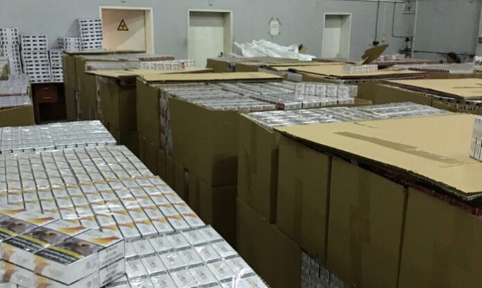 Близо 5 млн. къса контрабандни цигари задържаха на ГКПП-Кулата