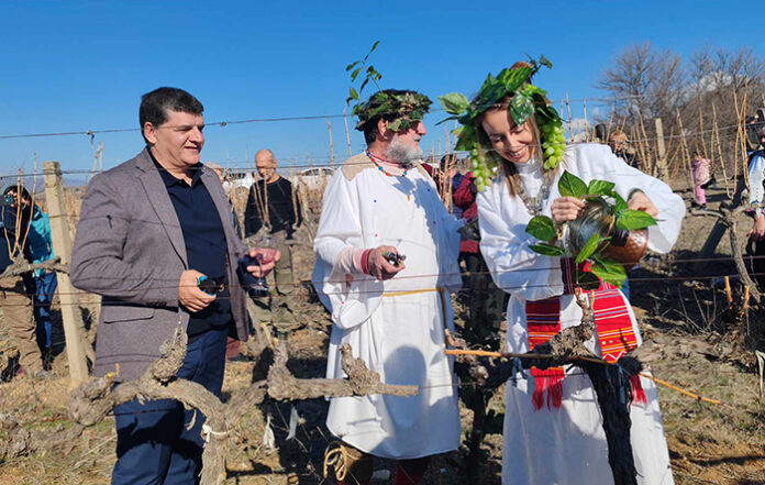 Боговете на виното зарязаха лозята и благословиха село Илинденци