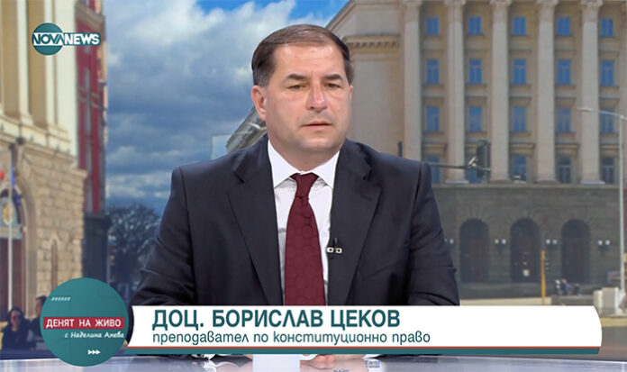 Борислав Цеков за мотивите на Радев: Юридически несъстоятелни и политически посредствени