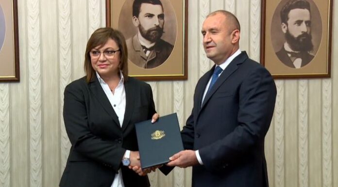 БСП получи третия проучвателен мандат. Нинова: Ще опитаме всичко!