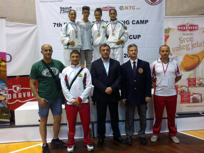 Български фурор на VII Световна младежка карате купа в Умаг