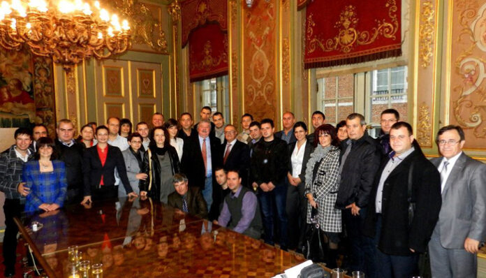 Червени общинари на гости на кмета на Брюксел