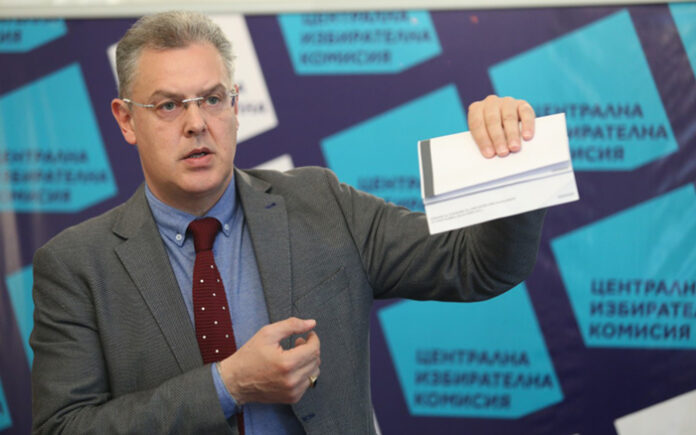 ЦИК показа образеца на бюлетината за евроизборите