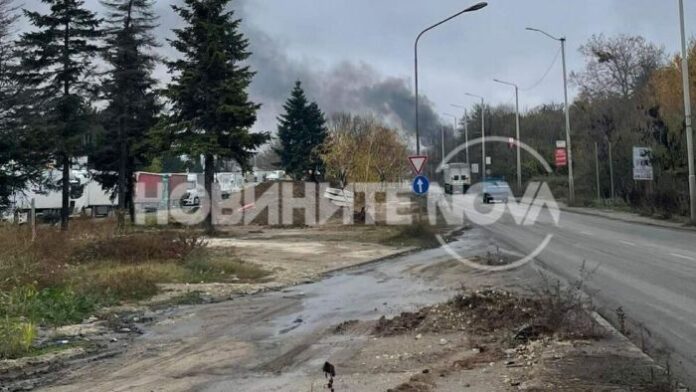Цистерна гръмна до граничния пункт „Дунав мост” в Русе