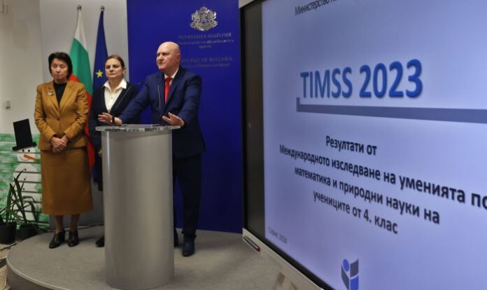 Цоков: Българските четвъртокласници с още по-добри резултати по математика и природни науки
