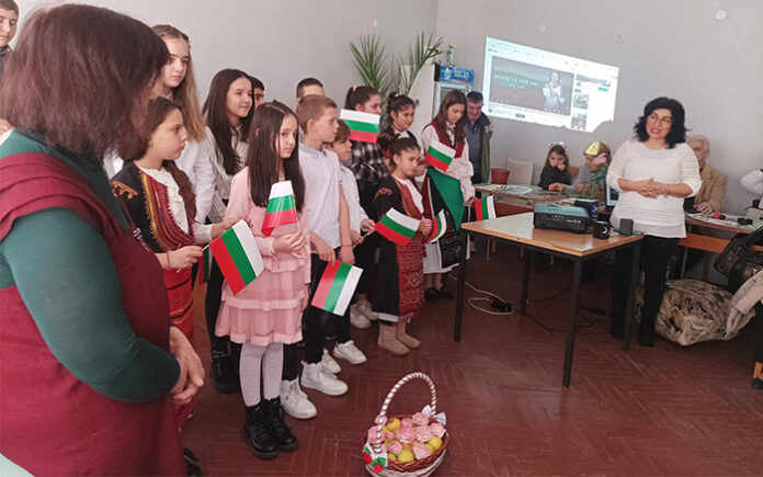 Деца от Бараково пяха патриотични песни в чест на Националния празник - Трети март
