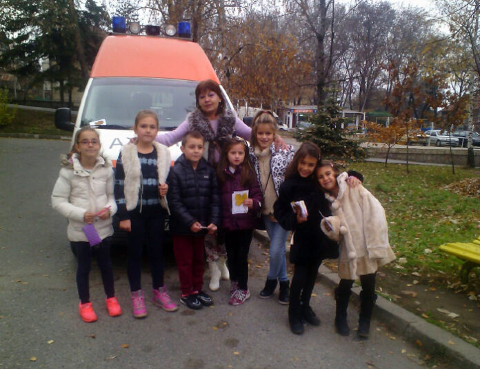 Деца с апел за по-внимателно шофиране през зимата в Кюстендил