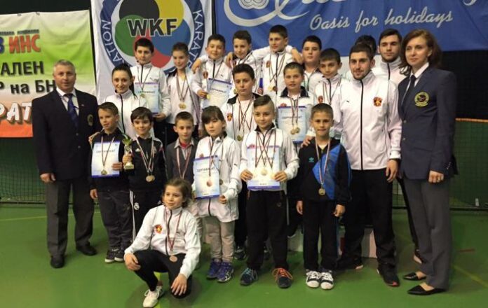 Децата от КК „Шурикен“ за поредна година с най-много медали от Националното първенство