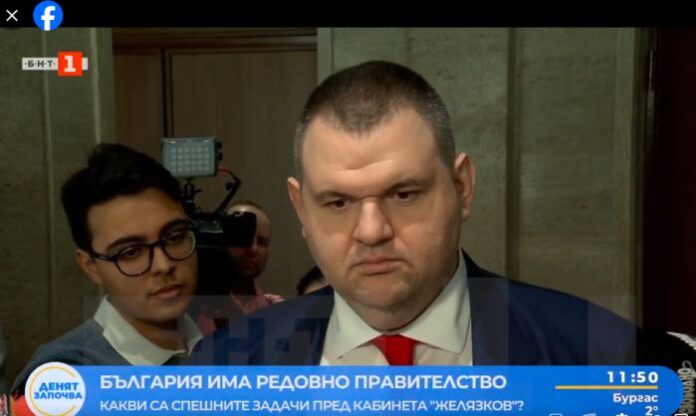 Делян Пеевски след гласуването на 