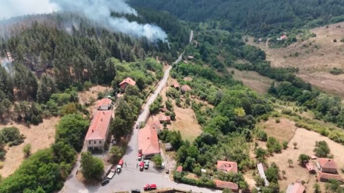 Доброволец от пожара при Църварица с разказ от първо лице: Думи на благодарност спасиха две къщи