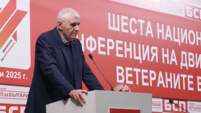 Движението на ветераните в БСП преизбра Динко Желев за свой председател