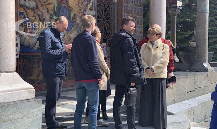 Елеонора Митрофанова посети Рилския манастир и гроба на цар Борис III