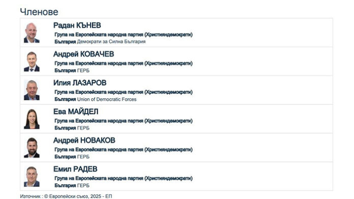 Евродепутатите от ЕНП: Инициативата на Радев е популизъм и заплаха за стабилността на страната