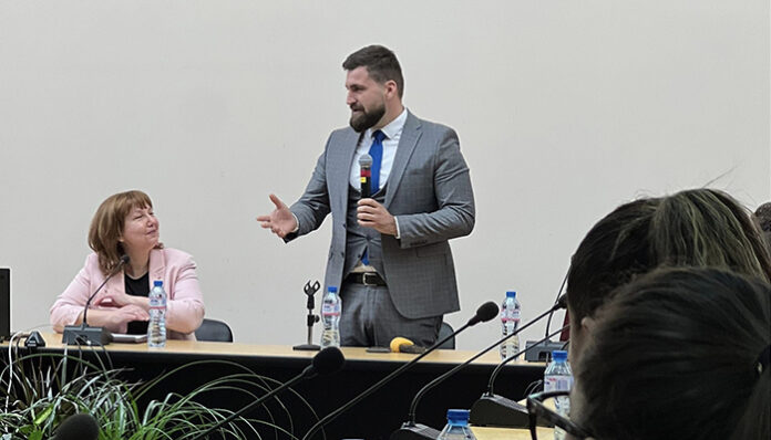 Евродепутатът Андрей Новаков изнесе лекция в ЮЗУ