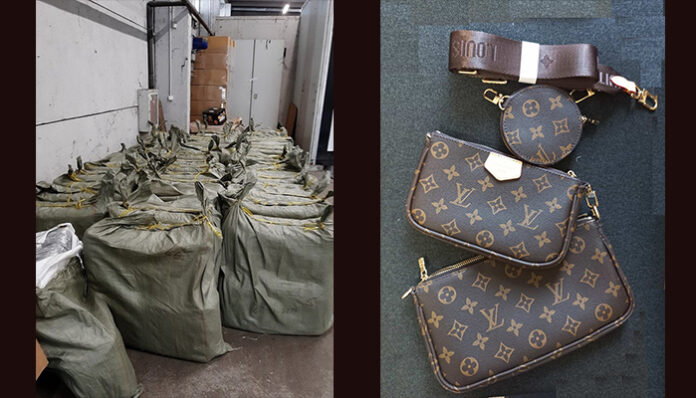 Фалшиви DIOR и GUCCI иззеха митничари от камион на 