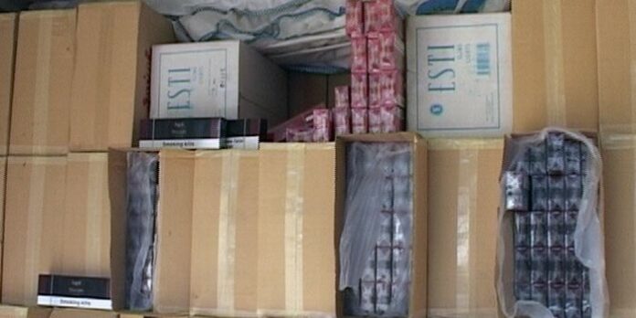 Голямо количество контрабандни цигари задържаха на Кулата