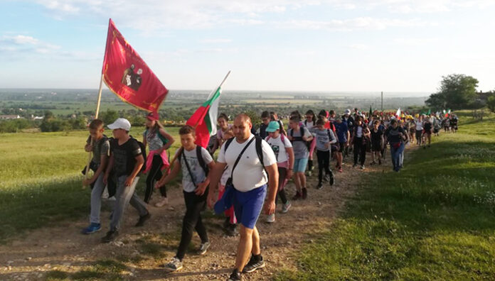 Групата от Гоце Делчев – водач на Националния поход Козлодуй - Околчица