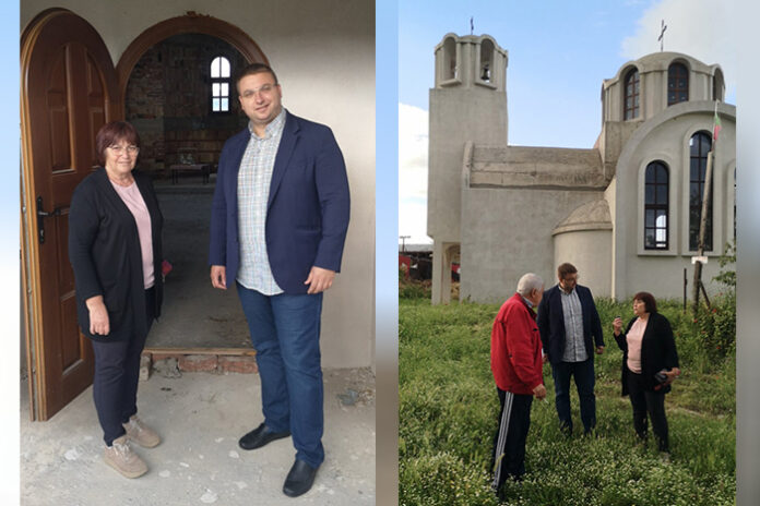 Христо Колев: ЛЕВИЦАТА и лично аз ще помогнем за дострояването на новия храм в Долно Българчево