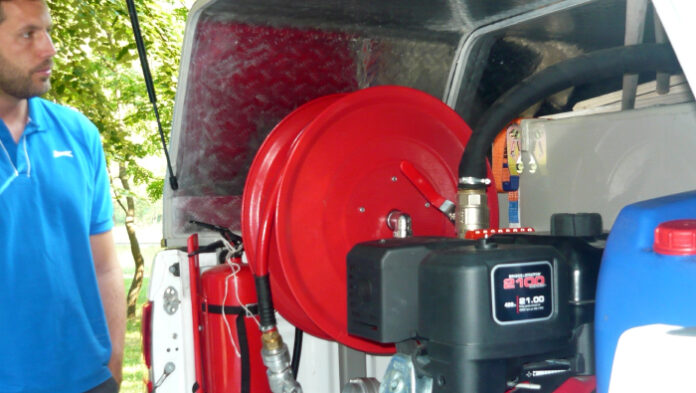 ЮЗДП с нови 8 автомобила за гасене на пожари