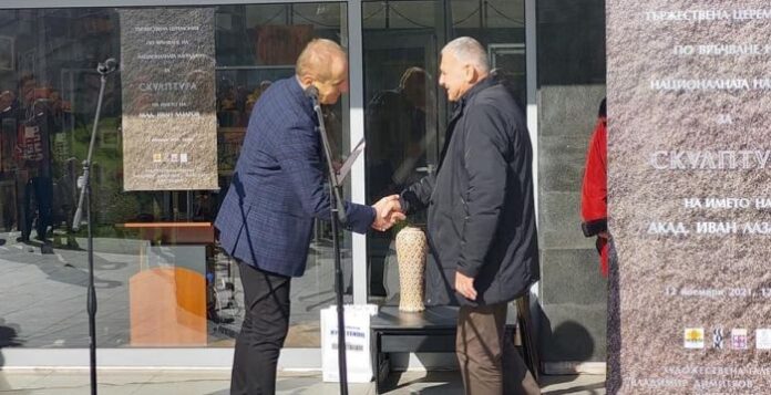 Иван Русев спечели Националната награда за скулптура „Акад. Иван Лазаров“