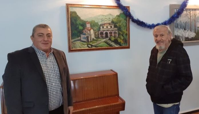 Картина на Манастира „Св. Йоаким Осоговски“ получи читалище „Братство“