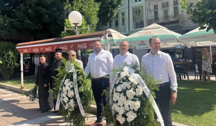 Кюстендил тържествено отбеляза 187 години от рождението на Васил Левски