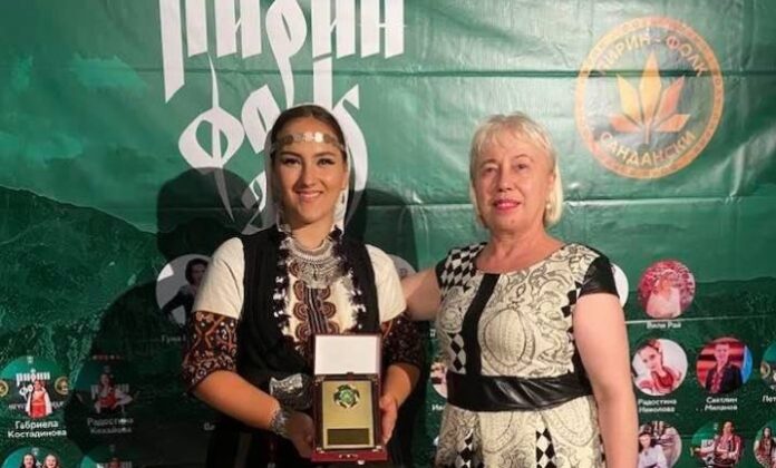 Кюстендилката Християна Гогева е сред победителите на „Пирин Фолк” 2021