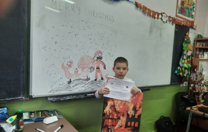 Кюстендилски ученик с награда от Международния конкурс  „С очите си видях бедата“